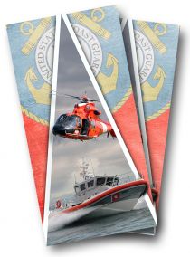 "Coast Guard" Cornhole Wrap